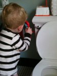 J hanging up potty&nbsp;seat