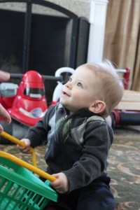 T waiting for party to start